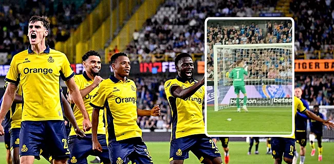 Nieuwe beelden: Union-held zet Brugse spionkop in zijn hemd