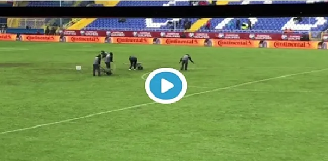 VIDEO: Veld in Sarajevo ziet er niet veelbelovend uit voor Belgen