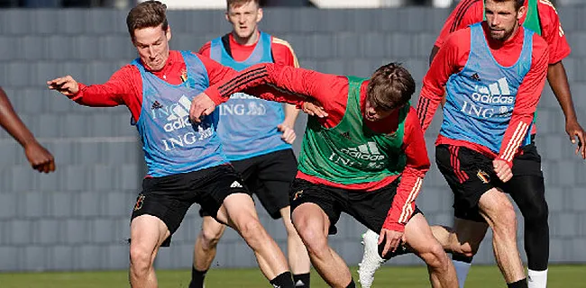 Martinez geeft zes spelers een kans bij de Rode Duivels