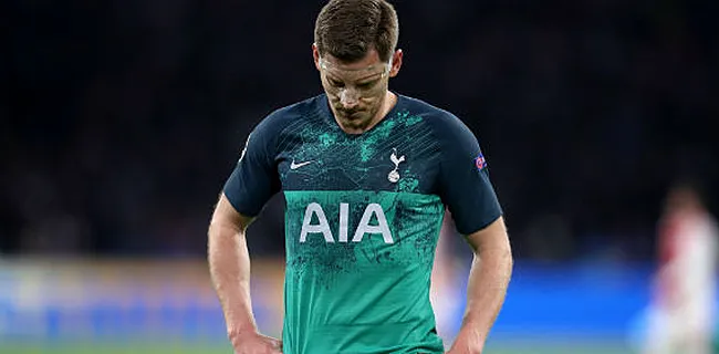 Verbazing in Spurs-kamp: transfer voor Vertonghen in de maak?