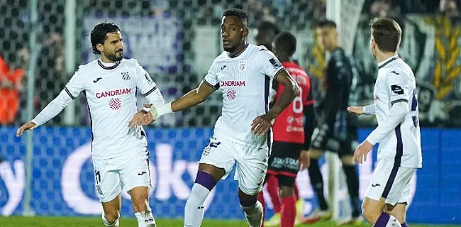 Matig Anderlecht pas na penalty's voorbij Seraing