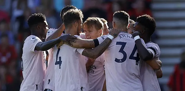 Arsenal rekent snel af met Bournemouth en grijpt de leiding