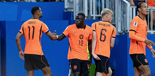 Oranje pakt de leiding in groep F met klinkende zege