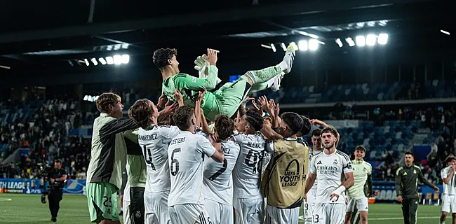 Net niet: Club verliest finale Youth League na penalty's tegen Real