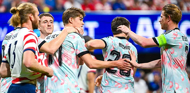 Rode Duivels komen na rust onder stoom en vernederen VS