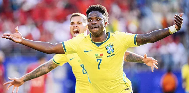 Vinicius redt Brazilië, Schotland aan de leiding