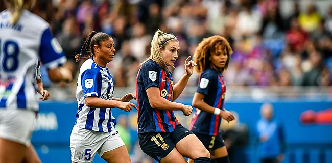 Vrouwen Barcelona zien gigantische zegereeks verloren gaan