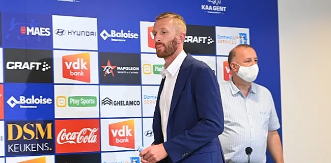 De Decker spreekt voor het eerst als T1 van AA Gent