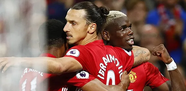 Man United mag Zlatan en Pogba danken voor zege, ondanks goal Van der Hoorn