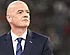 Infantino maakt zichzelf onmogelijk: UEFA zegt vertrouwen op
