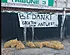 Antwerp-fans 'bedanken' Club: spandoek en ... aardappelen