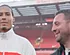 <strong>Komisch moment: Van Dijk weet niet wat hem overkomt</strong>
