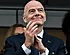 Infantino reageert op Balogun-rel: "Ja, ik belde met Trump"