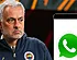 Chaos compleet: WhatsApp-berichten over Mourinho lekken uit