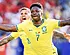 Vinicius redt Brazilië, Schotland aan de leiding
