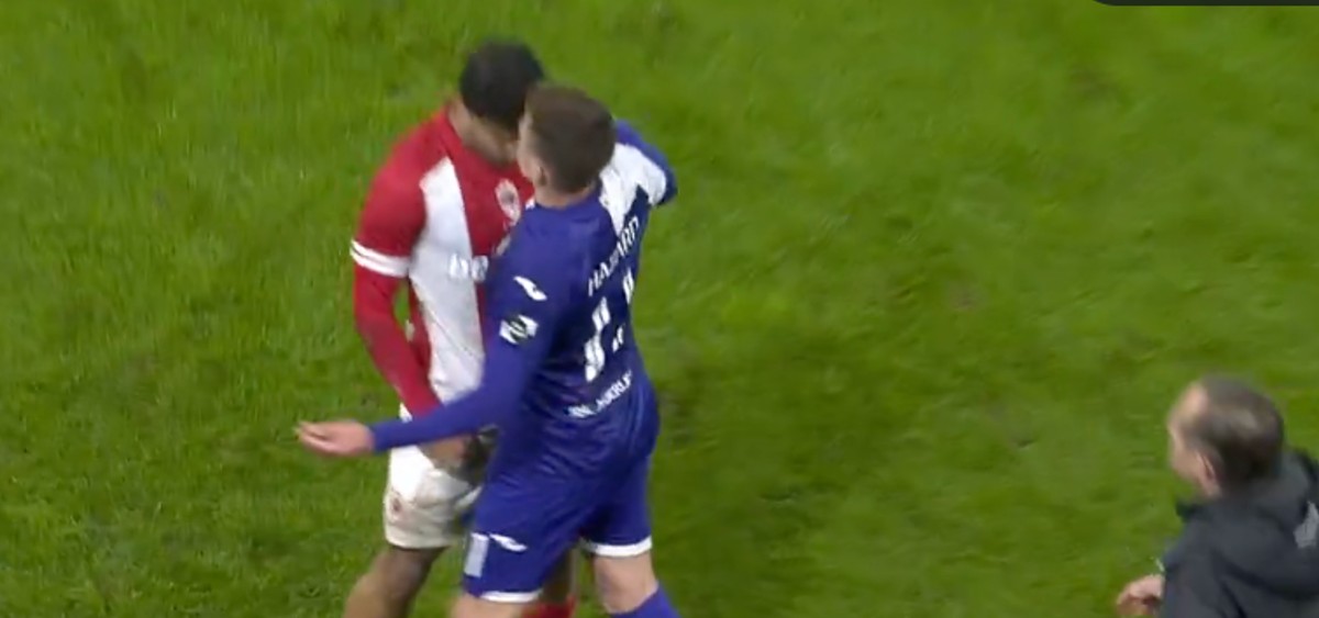 Cartellino rosso di Anversa ingiustificato?  “L'pericolo colpisce anche l'arbitro”