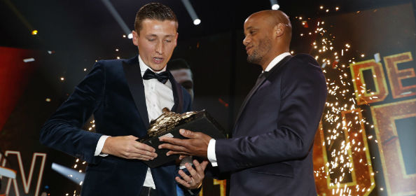 Kompany zorgt voor wrevel op gala Gouden Schoen: \